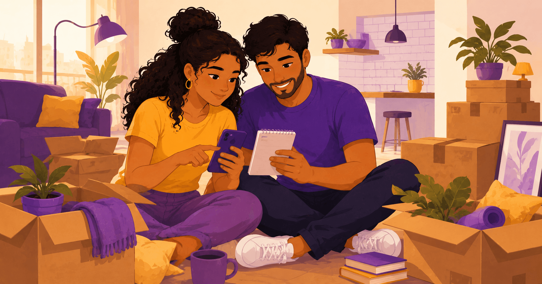 Como organizar as finanças ao morar junto pela primeira vez