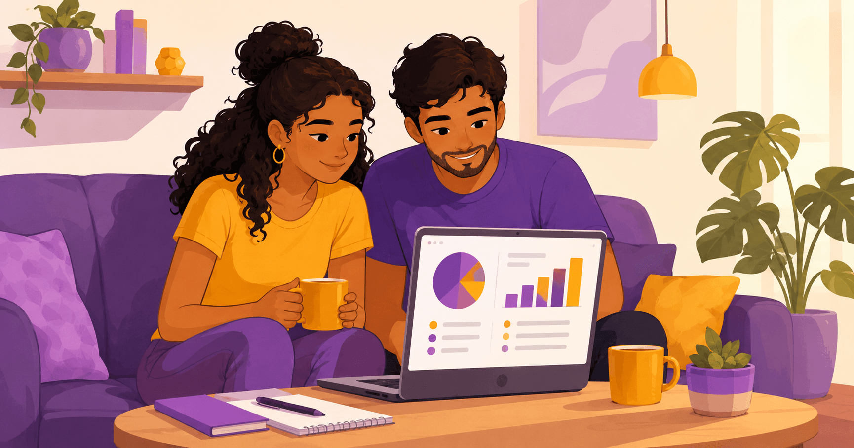 Como fazer um orçamento de casal do zero (passo a passo)