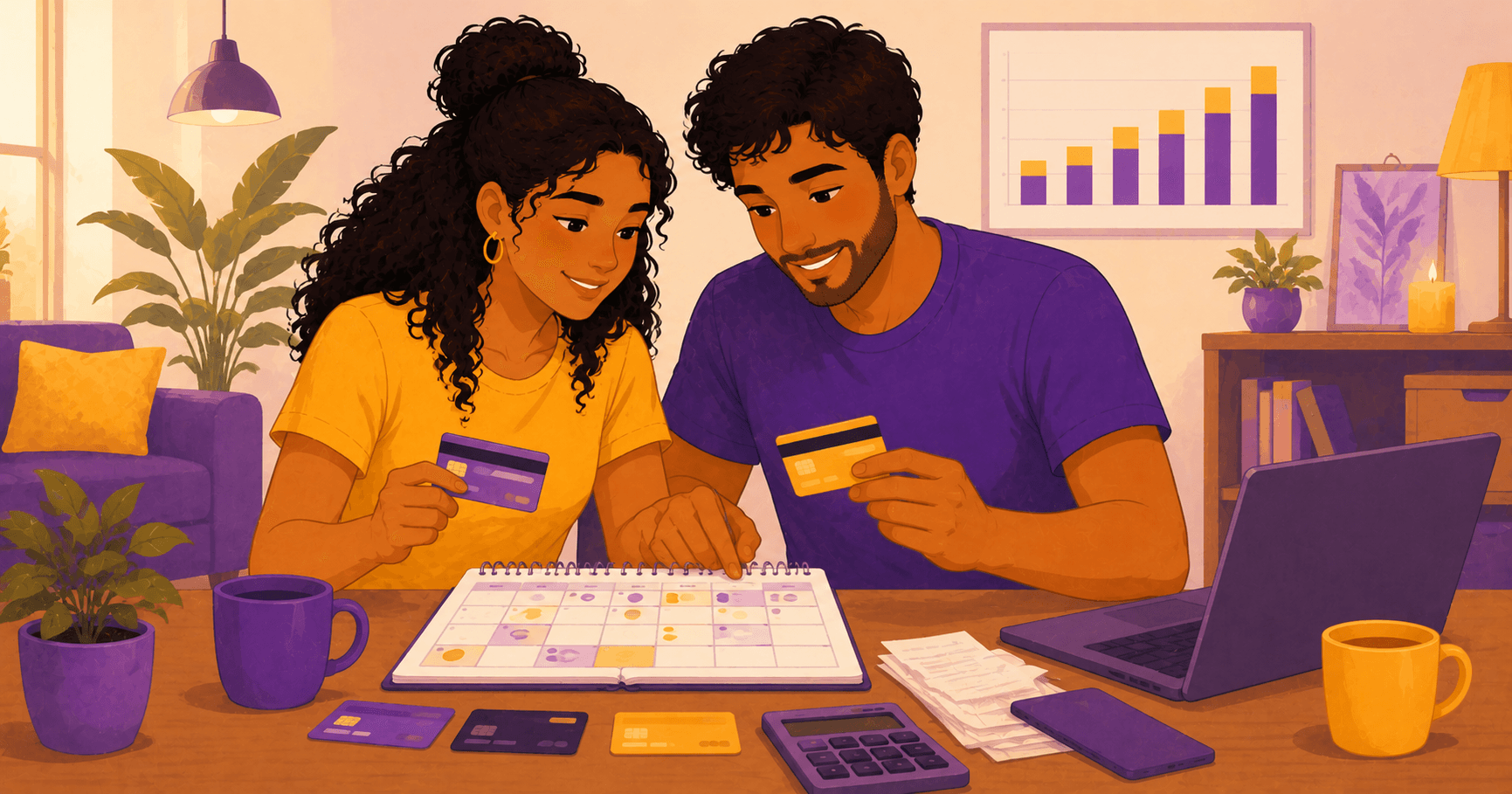 Como controlar o cartão de crédito a dois (e os parcelamentos)